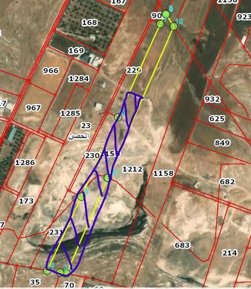 فرصة استثمارية: أرض 3700م في الحصن قابلة للتنظيم - 5