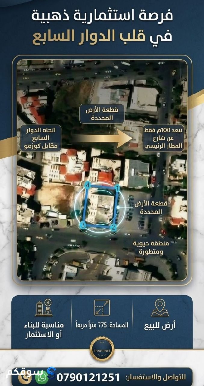 عمارة استراتيجية مكونة من 3 طوابق مـبـاشـرة مـقـابـل كـوزمـو - 10