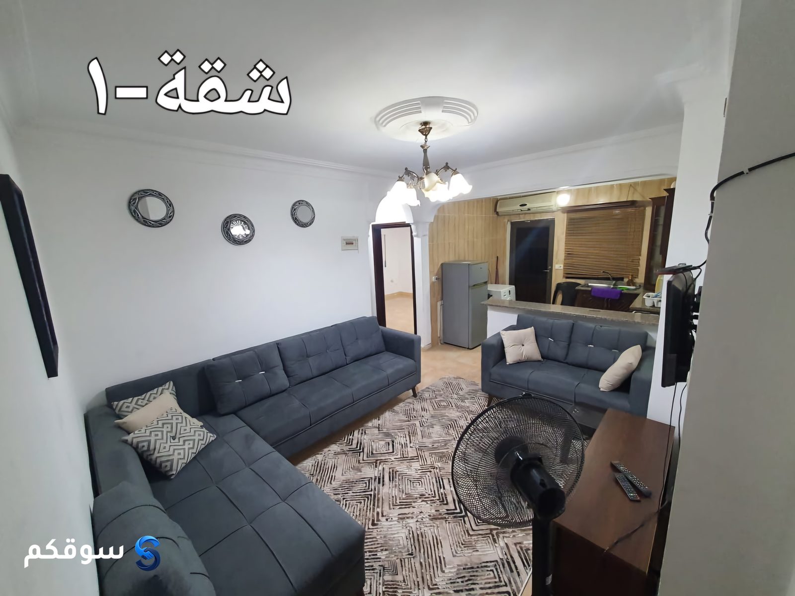 ستوديو مفروش للايجار في مجمع عمان الجديد - إربد - 2
