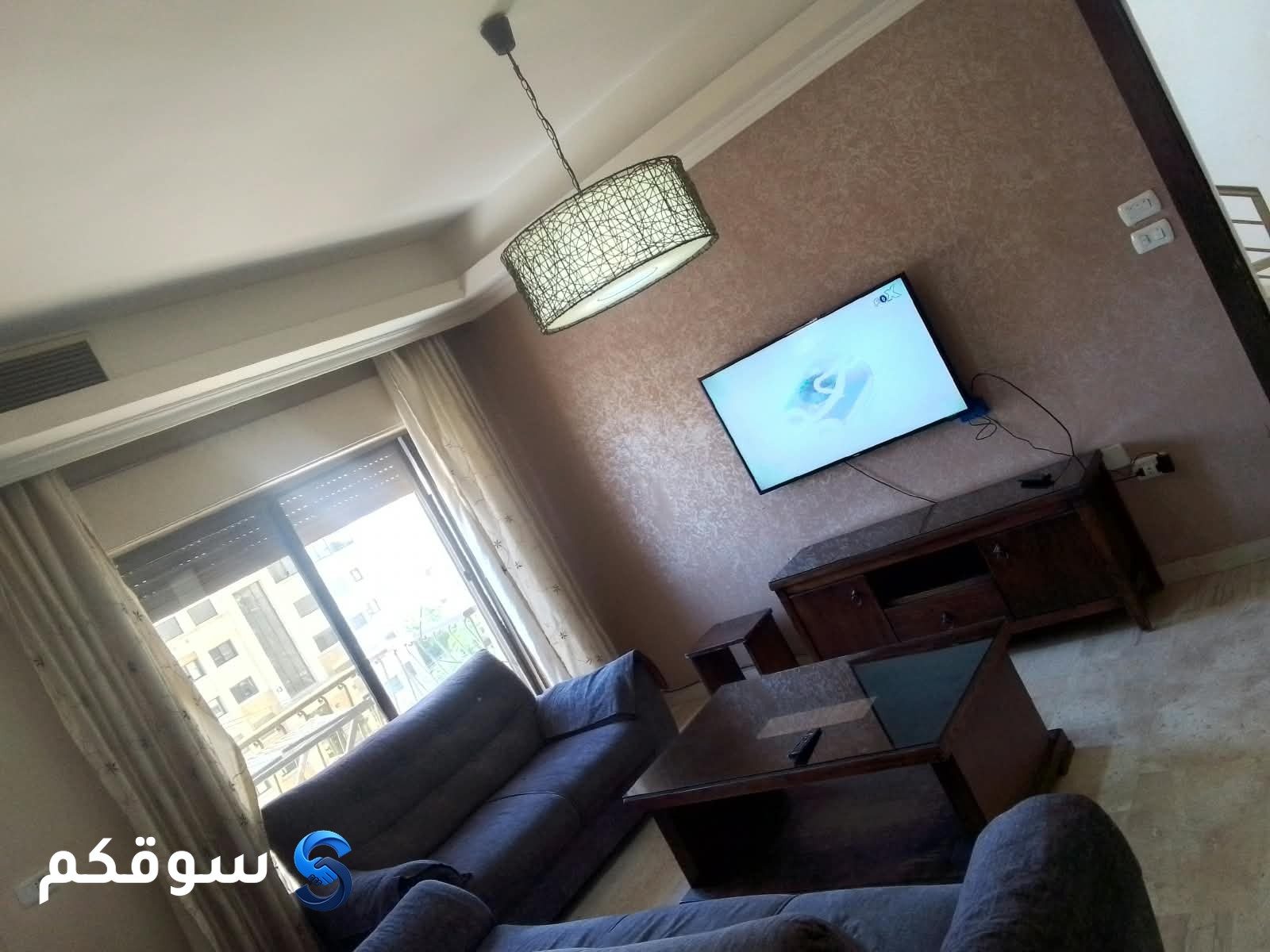 شقه مفروشه في دير غبار / عمان غرفتين نوم حمامين مطبخ امريكي مفتوح على صاله تكييف وتدفئه مركزي طابق طابق 3 يوجد - 12