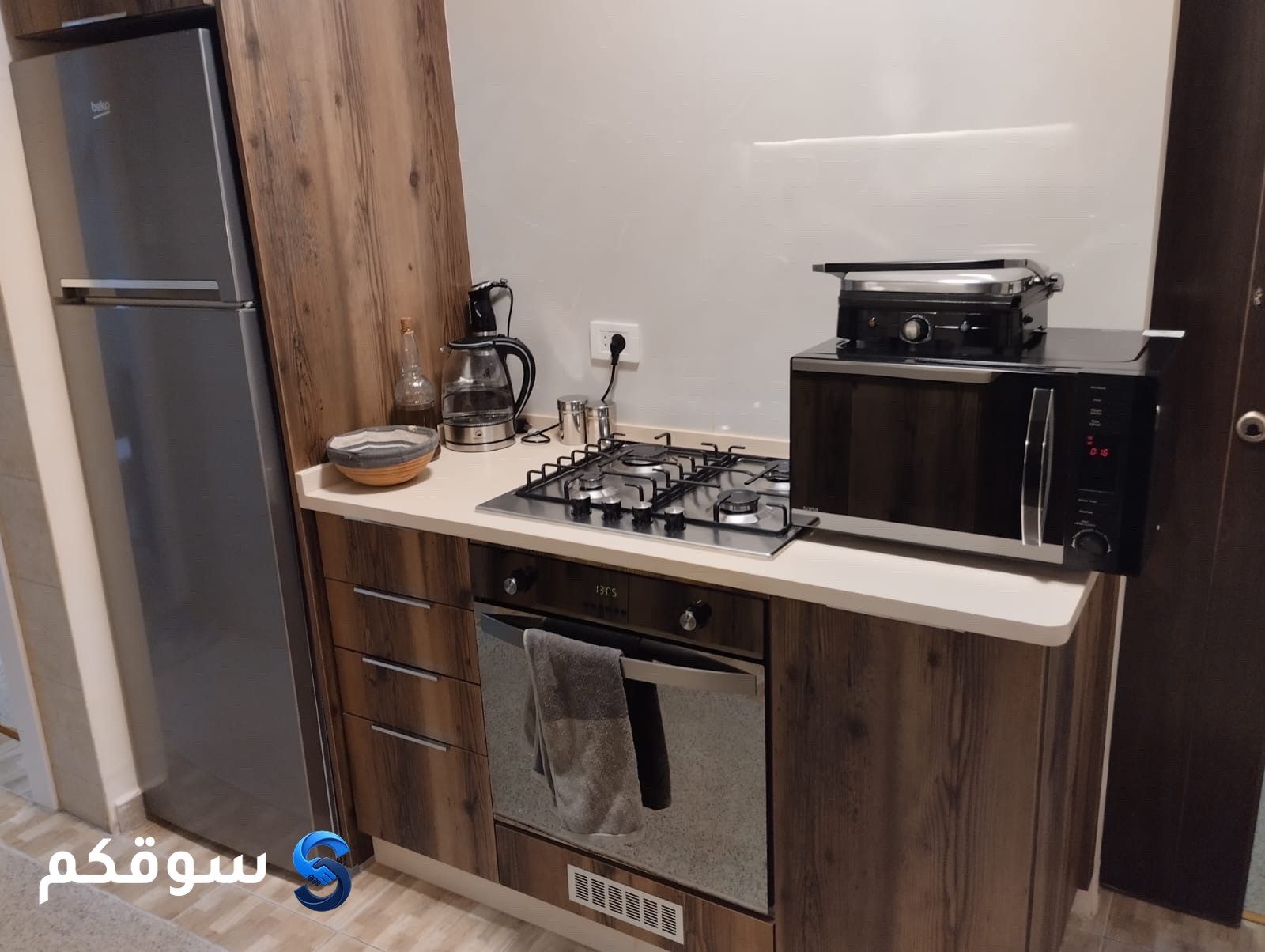 استوديو مفروش للبيع في الجاردنز - 2