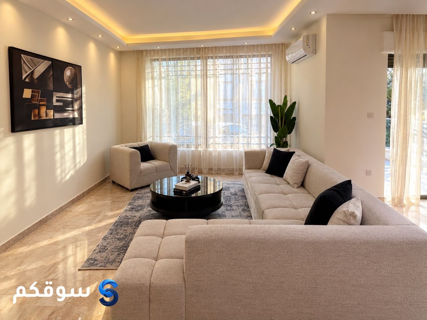 شقة فخمة مفروشة بالكامل للإيجار – الرابية (مساحة واسعة مع تراس خارجي) - 16