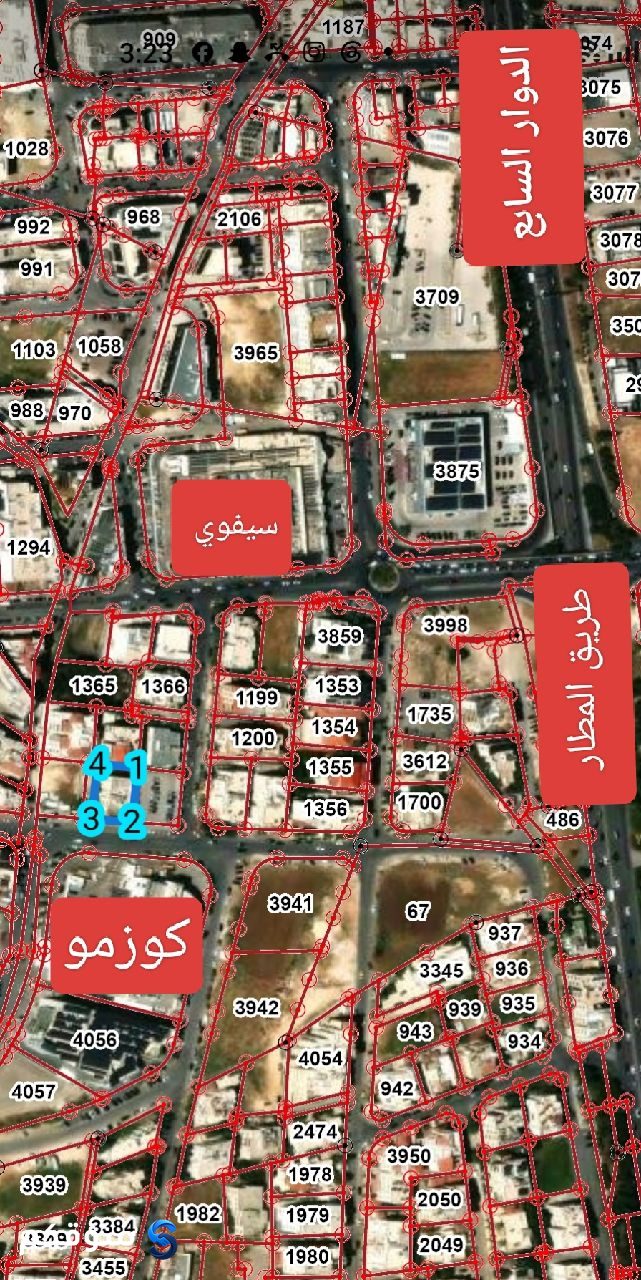 عمارة استراتيجية مكونة من 3 طوابق مـبـاشـرة مـقـابـل كـوزمـو