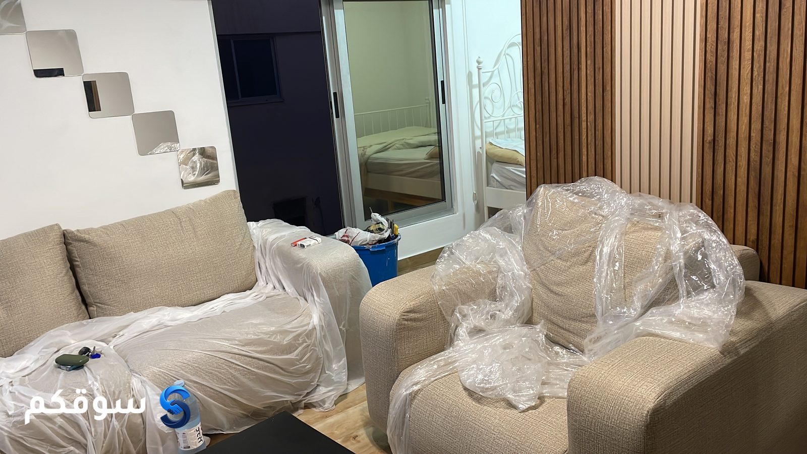ستوديو للبيع في خلدا – 34م² مع تكييف مركزي ومطبخ راكب